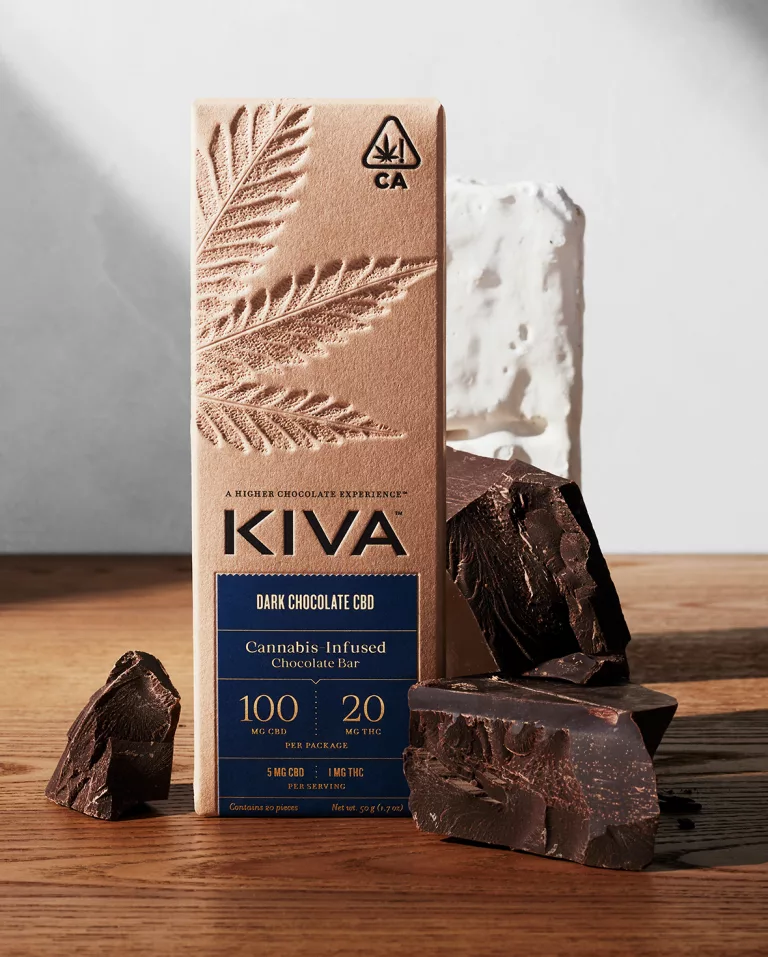 Dark Chocolate CBD 5:1 Kiva Confections