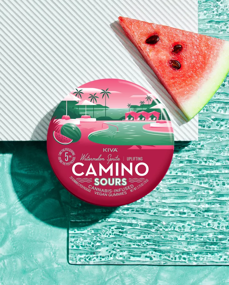 5mg 'Uplifting' Watermelon Spritz Sour Gummies